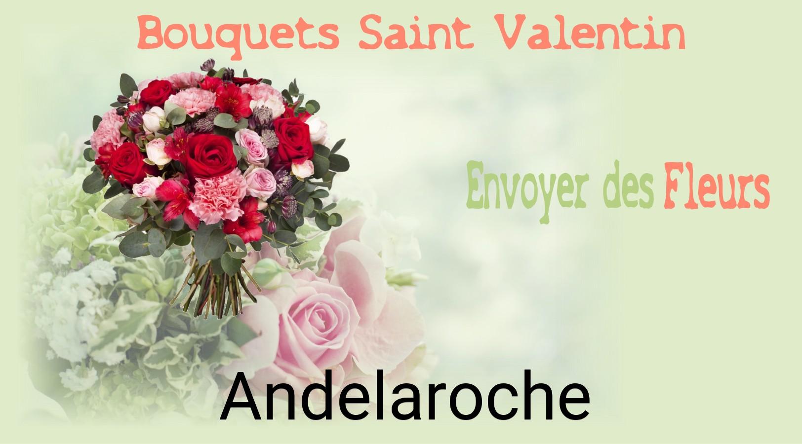 Roses de Saint-Valentin livrées à Andelaroche